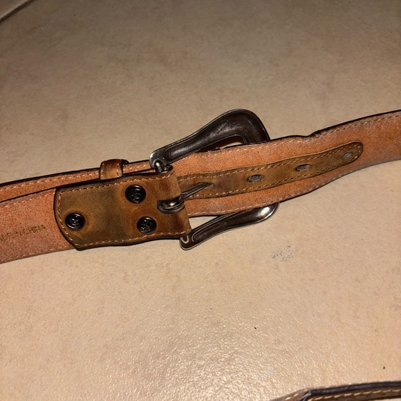 Ariat Brown Burnished Leather Belt 38 main image 8